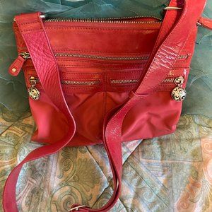 SOLD! TY James Brighton GoGo Twister Messenger CORAL